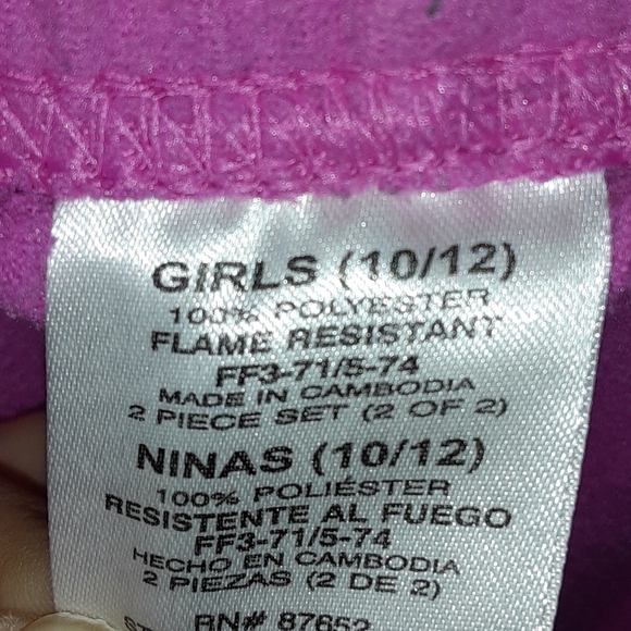 Pink pajama pants - Picture 2 of 2